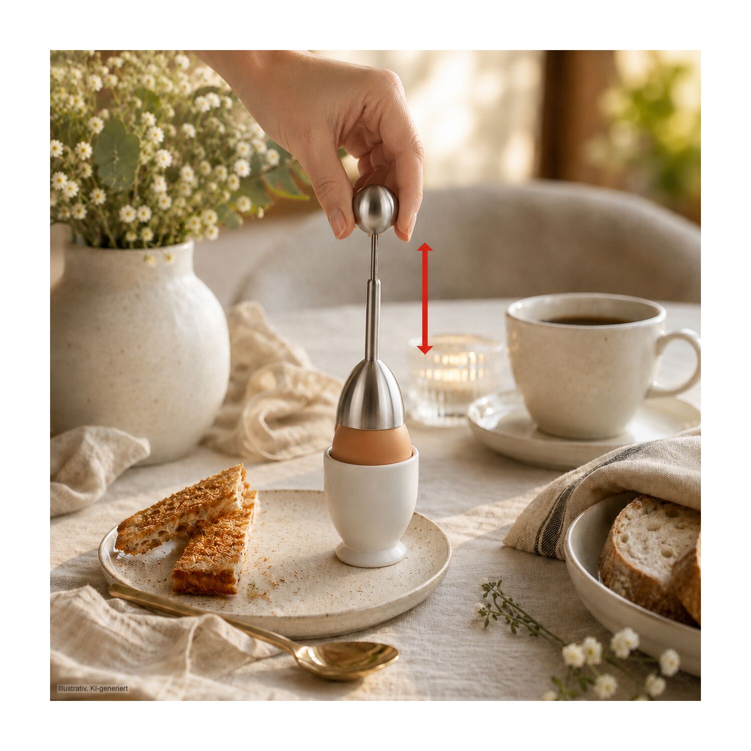 Geschenkset / Präsenteset: Der Profi-Eierköpfer