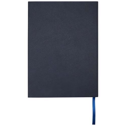 Alejandra A5 Hardcover Notizbuch aus recyceltem Leder, Ozeanblau