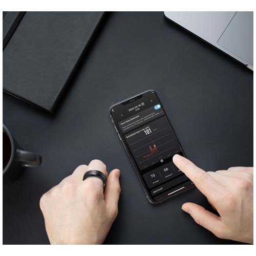 Prixton Orbyt Smart Ring, schwarz