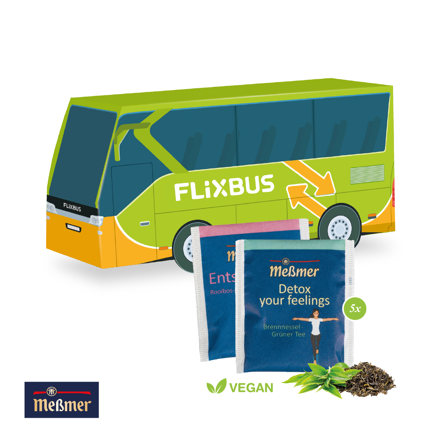 3D Präsent "Bus" mit Meßmer