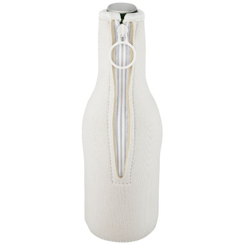 Fris Flaschenmanschette aus recyceltem Neopren, weiss