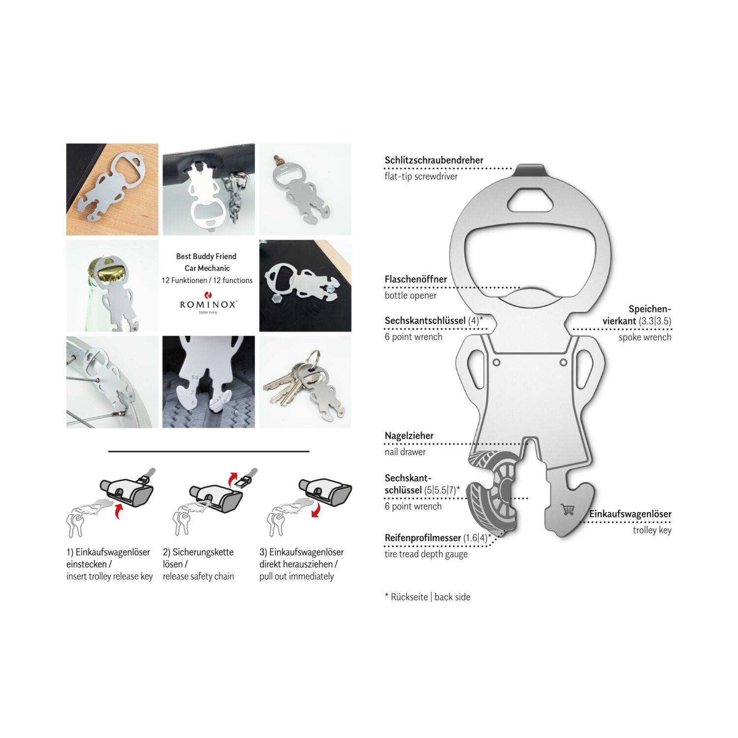 ROMINOX® Best Buddy Friend // Car Mechanic