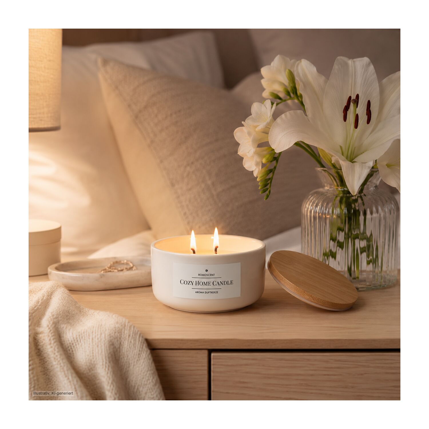 ROMOSCENT® Aromakerze Cozy Home