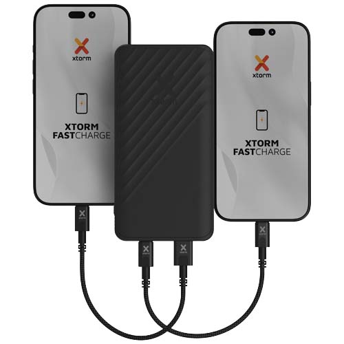 Xtorm XG210 Go2 15W 10.000 mAh Schnelllade-Powerbank, schwarz