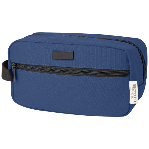 Joey Kosmetiktasche aus GRS recyceltem Canvas 3,5 L, navy