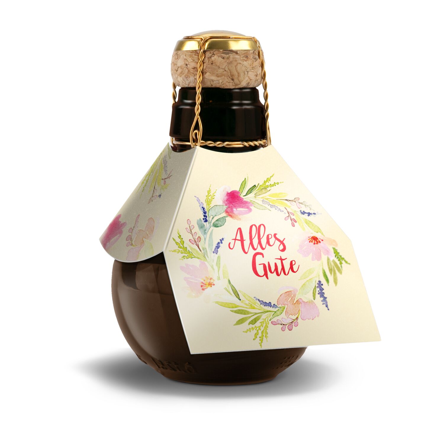 Kleinste Sektflasche der Welt Alles Gute, 125 ml