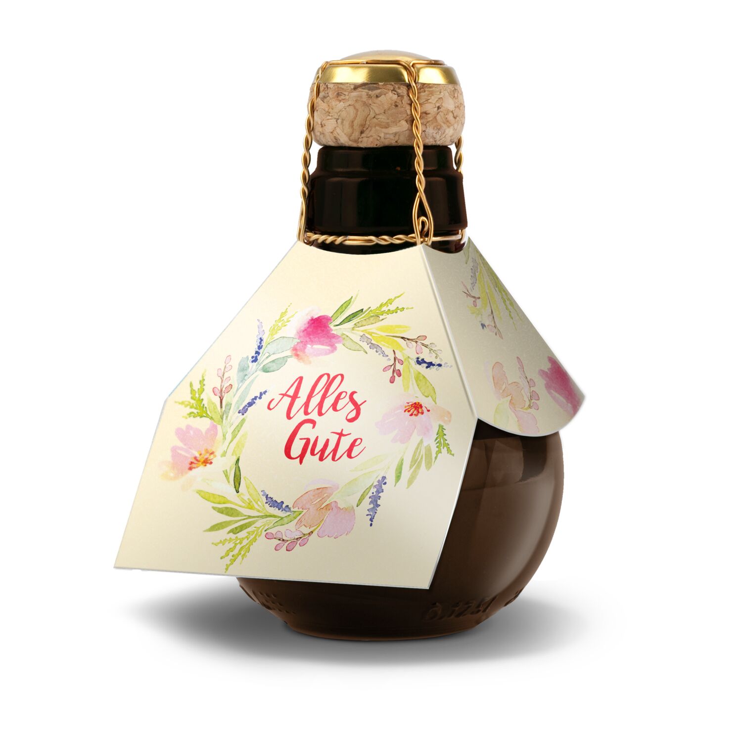 Kleinste Sektflasche der Welt Alles Gute, 125 ml