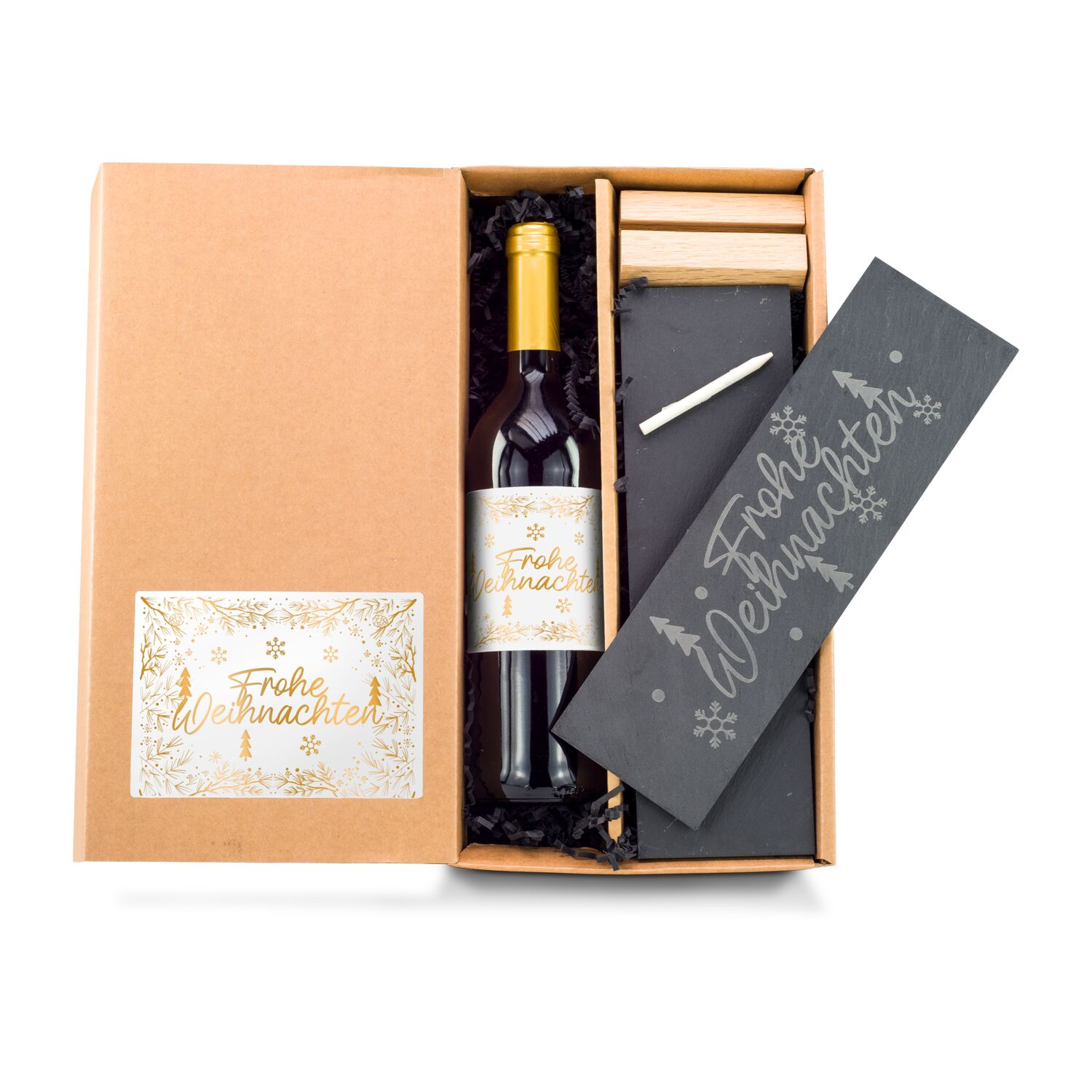 Geschenkset / Präsenteset: Schiefer & Wein