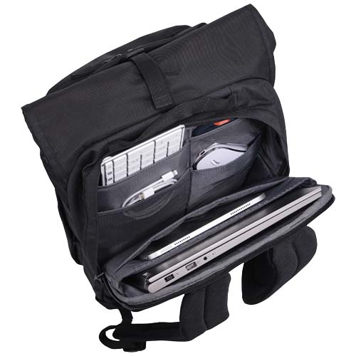 Case Logic Variate 17" erweiterbarer Rolltop Laptop Rucksack aus recyceltem Material