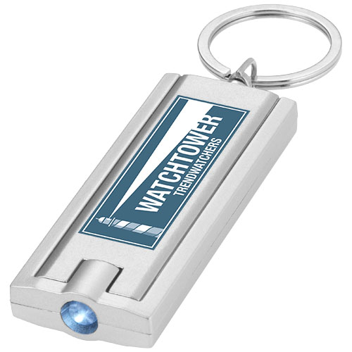 Castor LED-Schlüssellicht, silber