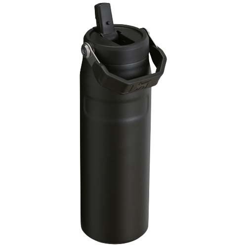 Stanley IceFlow™ 2.0 700 ml Flasche mit Flip-Trinkhalm, schwarz