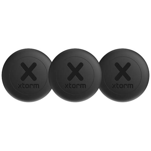 Xtorm XTAG2GA wasserfeste Reise-Smart-Tags, 3er Set, kohle