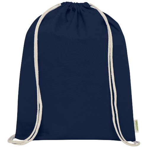 Odisha 140 g/m² OCS Bio-Sportbeutel 5L, navy