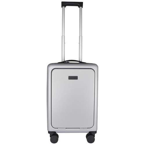 Rover Pro 20" Kabinentrolley aus recyceltem GRS-Material 40 L, silber