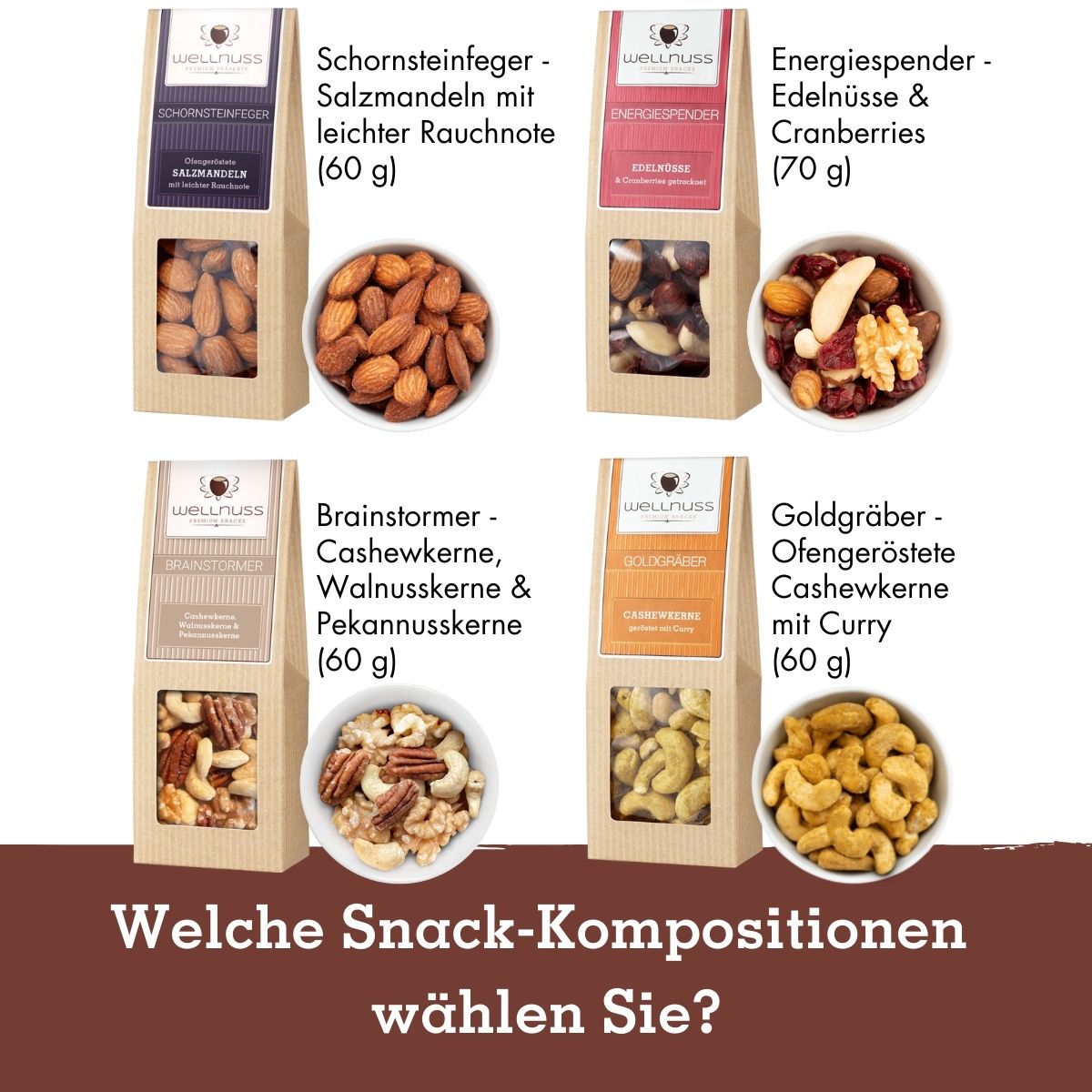Werbesüssigkeiten Wellnuss
