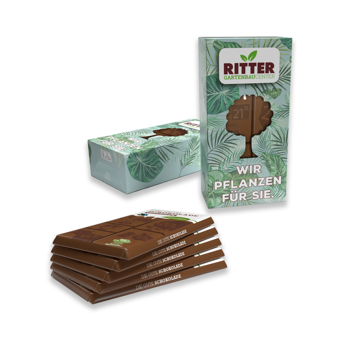 5er Die Gute Schokolade | 500 g | 4c Euroskala
