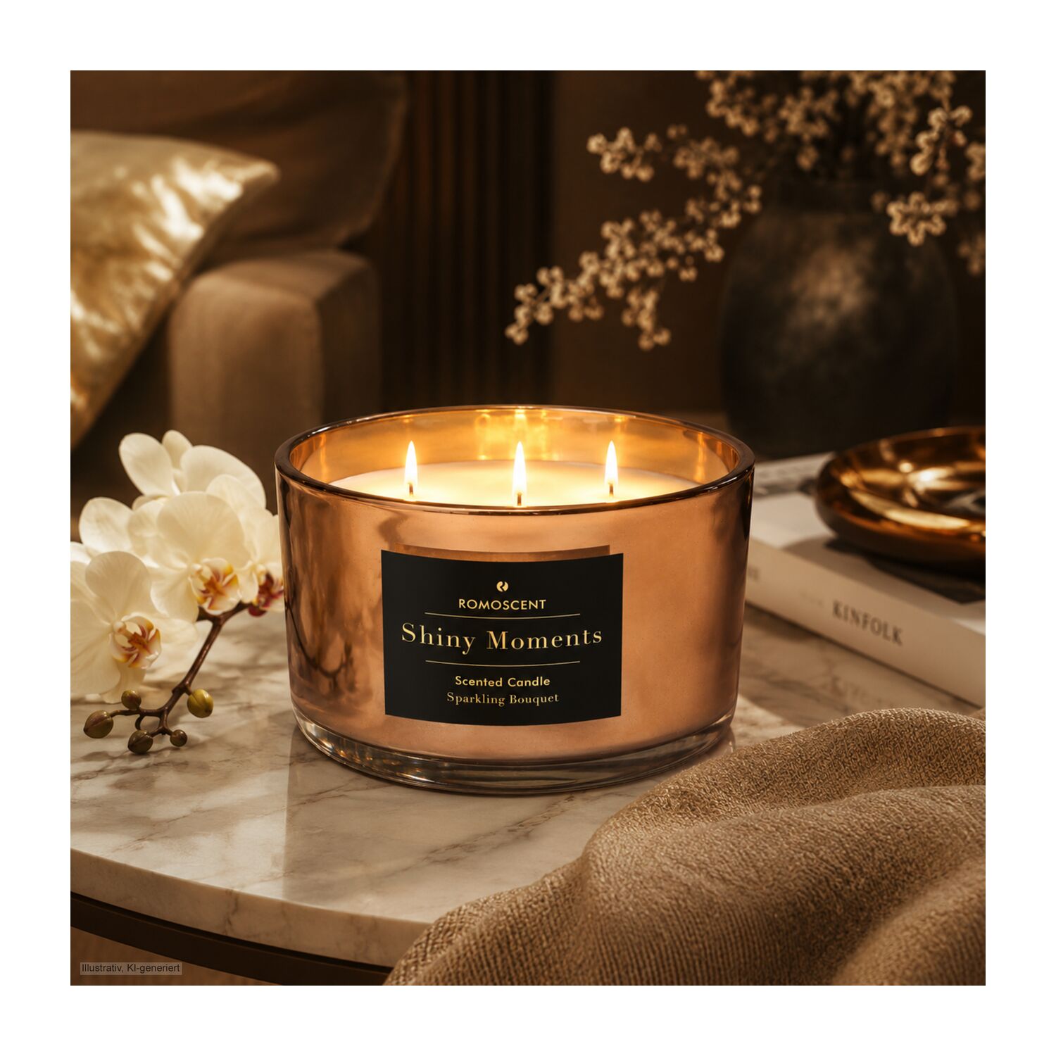 ROMOSCENT® Aromakerze Shiny Moments