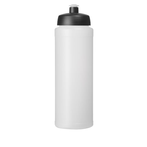 Baseline® Plus 750 ml Flasche mit Sportdeckel, transparent, schwarz