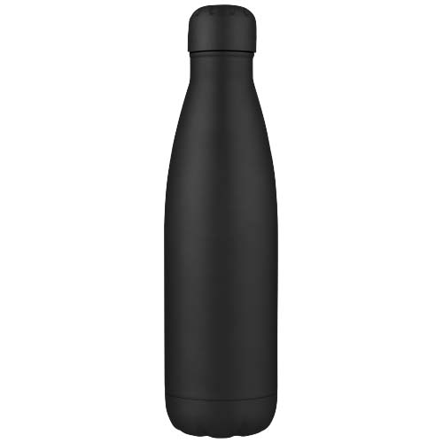 Cove 500 ml vakuumisolierte Edelstahlflasche, schwarz