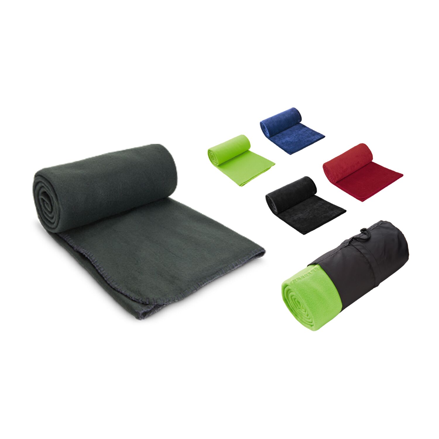 Fleecedecke Basic - 120 x 150 cm, 180 g/m²