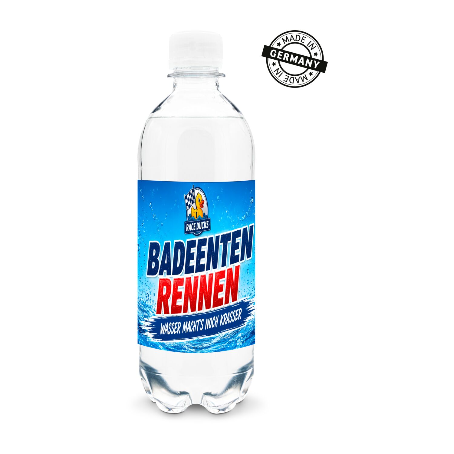 500 ml PromoWater - Mineralwasser, still - Papier-Etikett