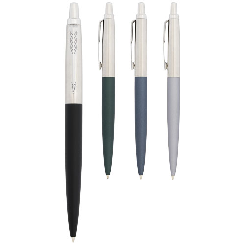 Parker Jotter XL matt mit Kugelschreiber mit Chromverzierung (blaue Mine), grün