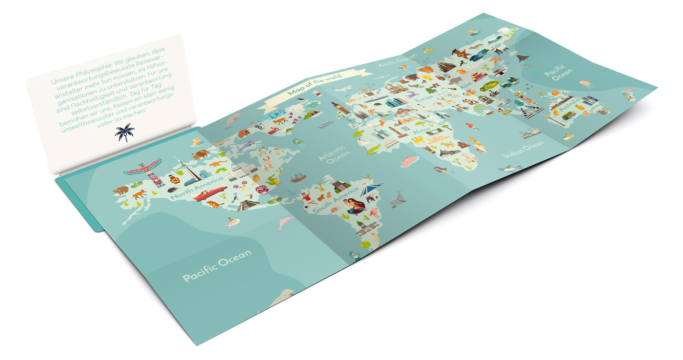 Faltplan Concept-Card Small Recycling-Inhaltspapier, 24 Kacheln / 308 × 141 mm