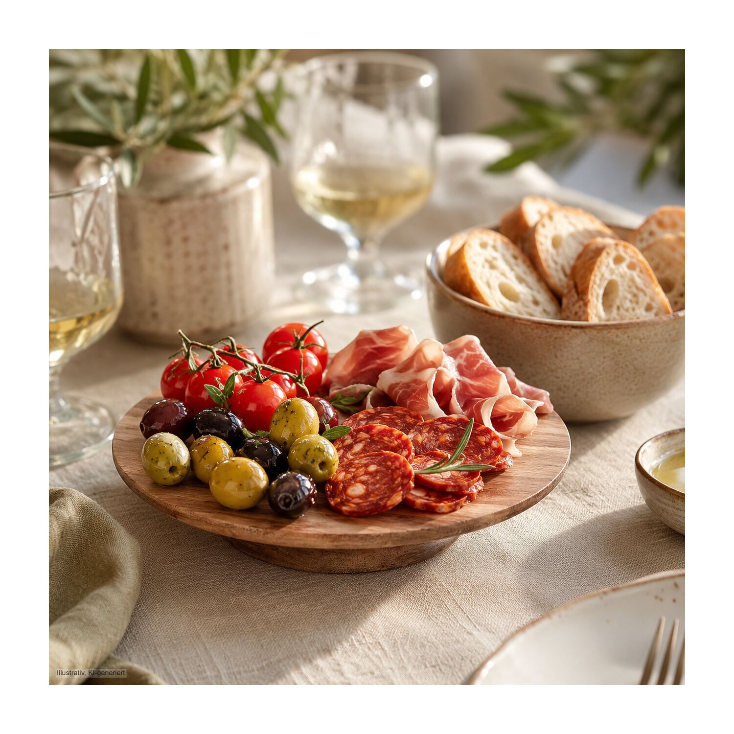 Geschenkset / Präsenteset: Pralinen-Etagere