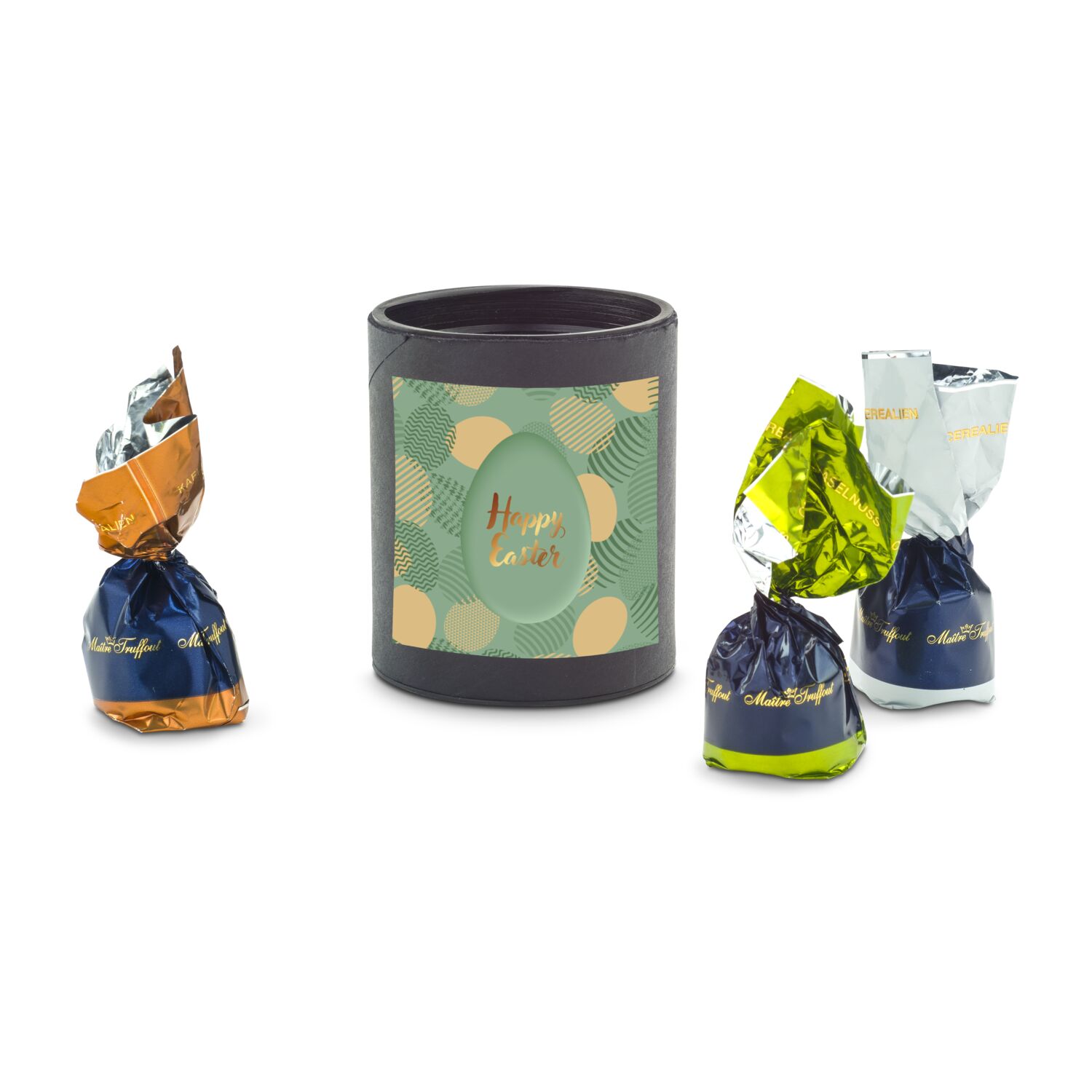 Geschenkset / Präsenteset: Pralinés Trio Ostern