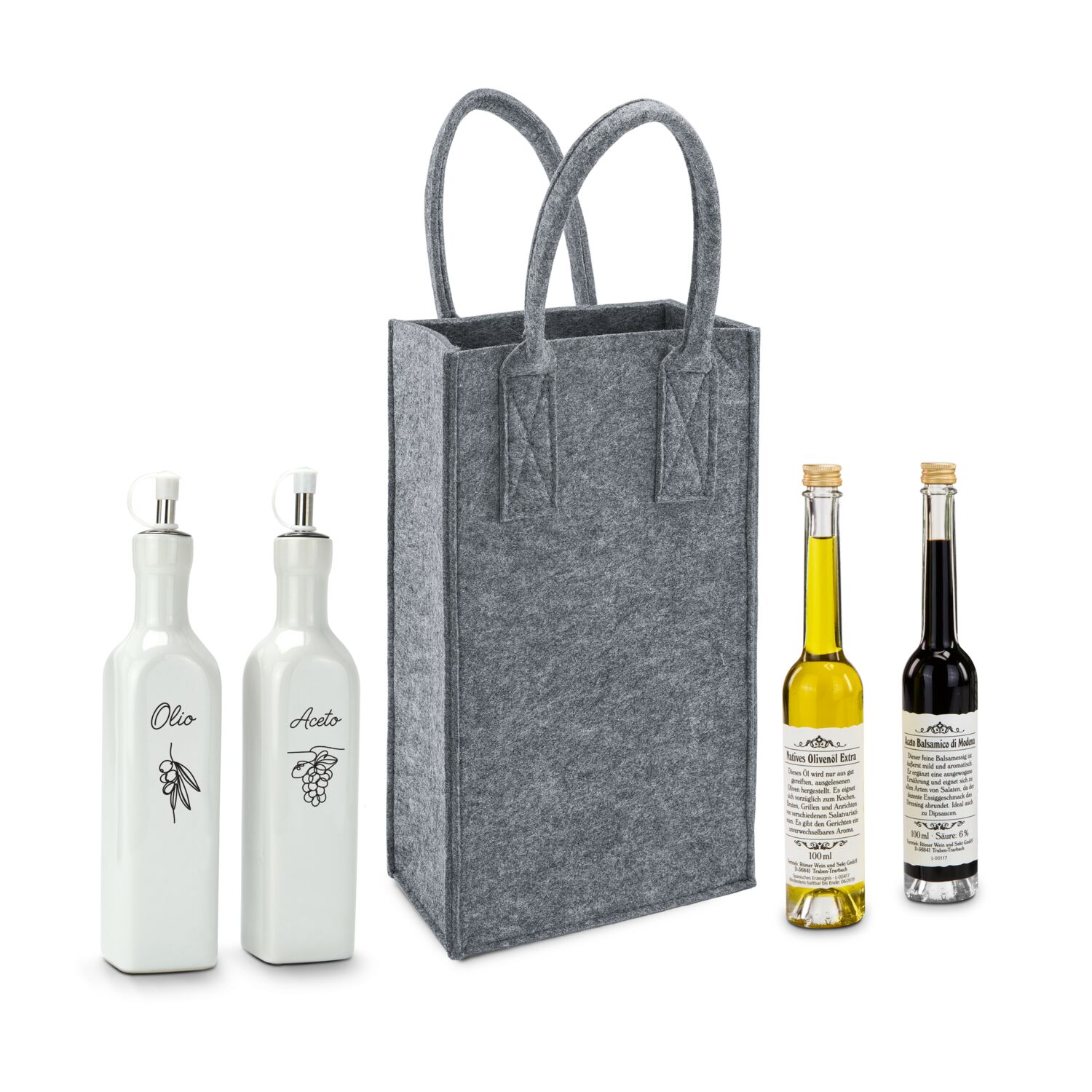 Geschenkset / Präsenteset: Essig & Öl Classico