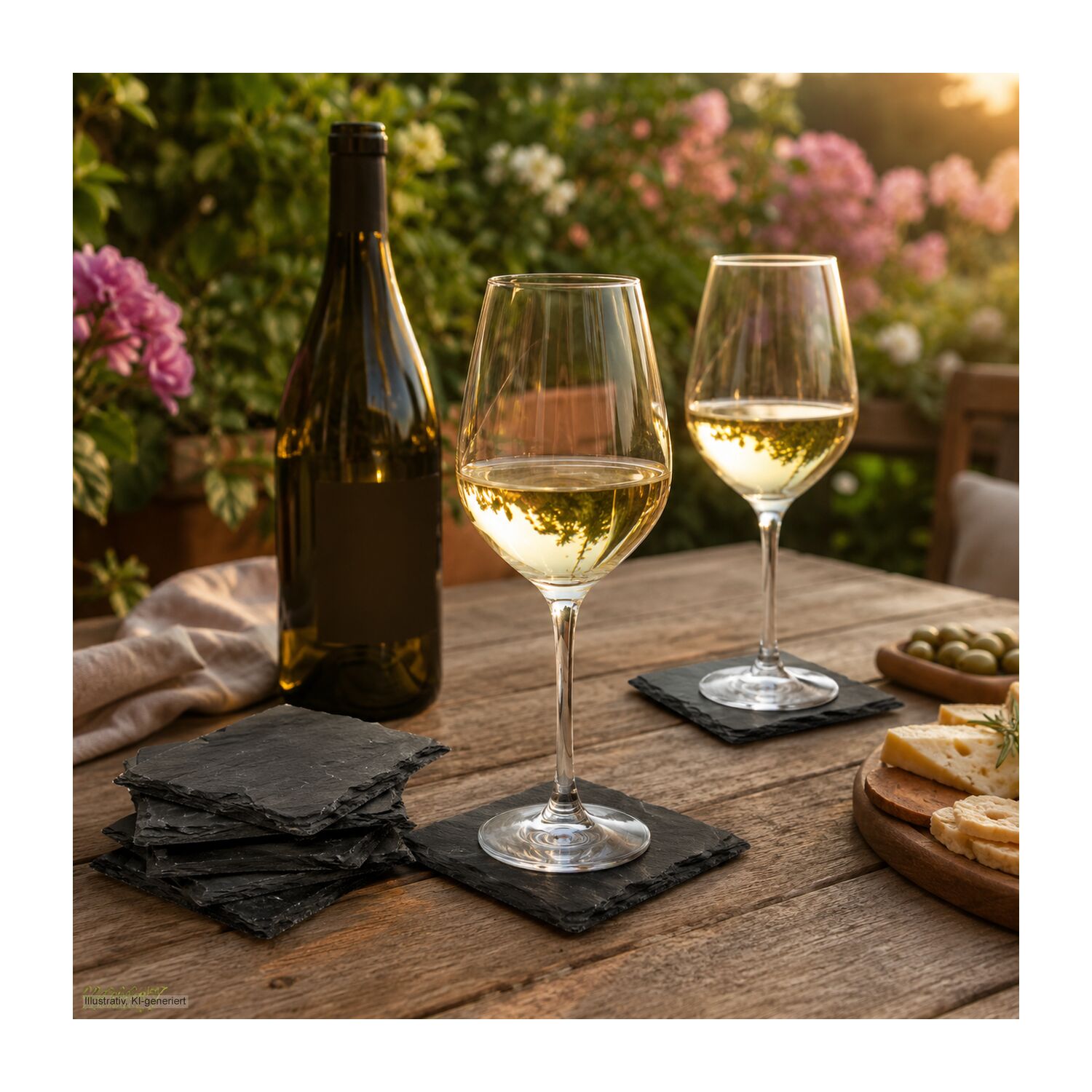 Geschenkset / Präsenteset: Wein-Kühlung