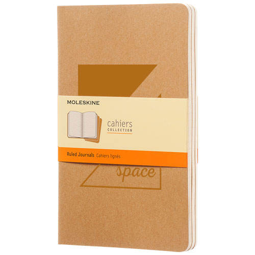 Moleskine Cahier Journal L – liniert, Kraftpapier