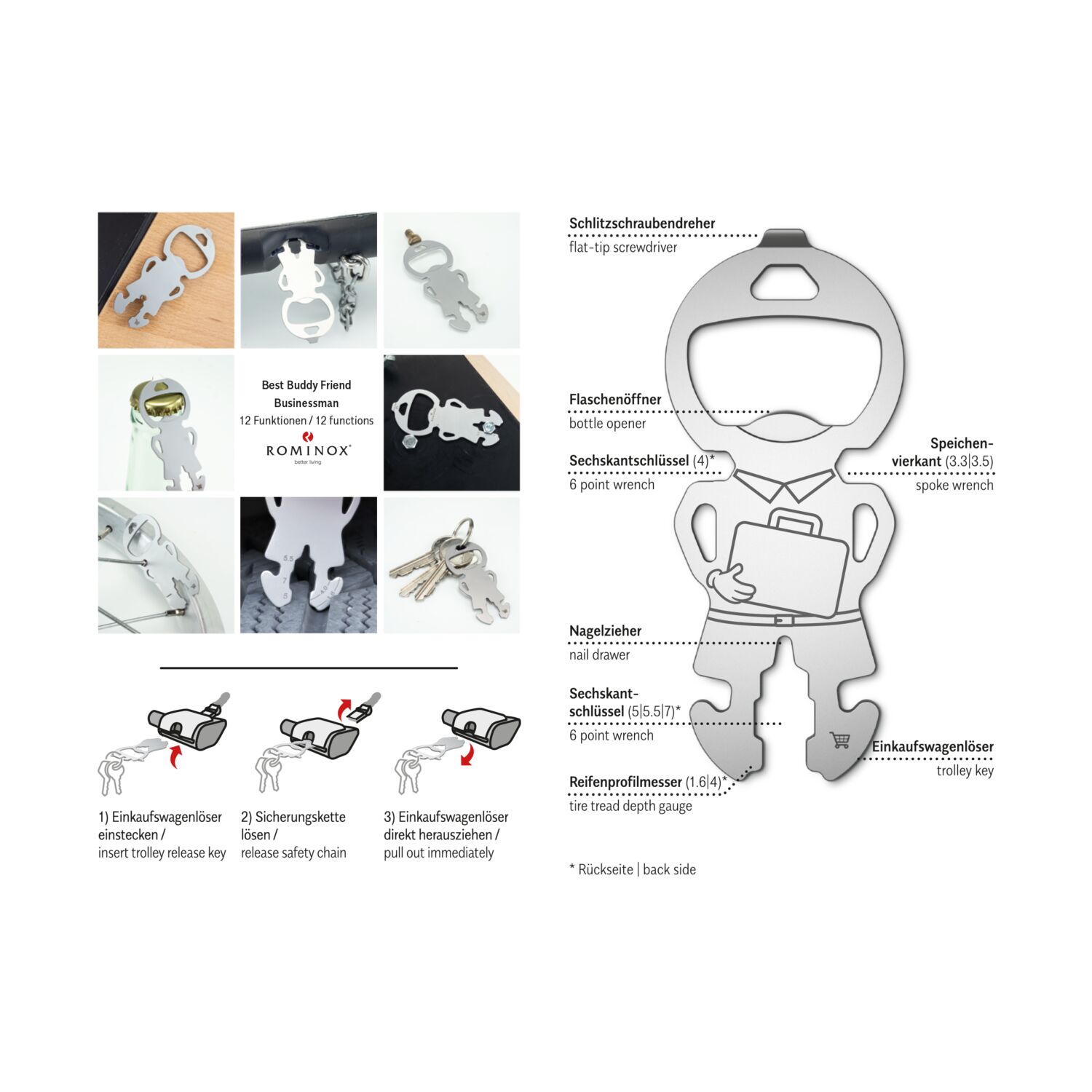 ROMINOX® Best Buddy Friend // Businessman