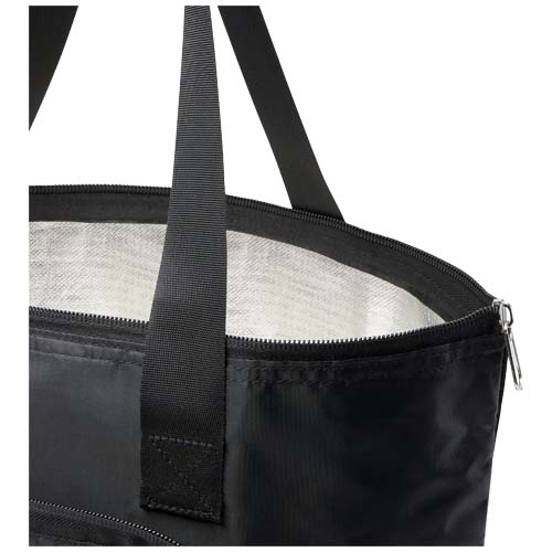 EcoFold faltbare RPET Kühltasche 15 L, schwarz