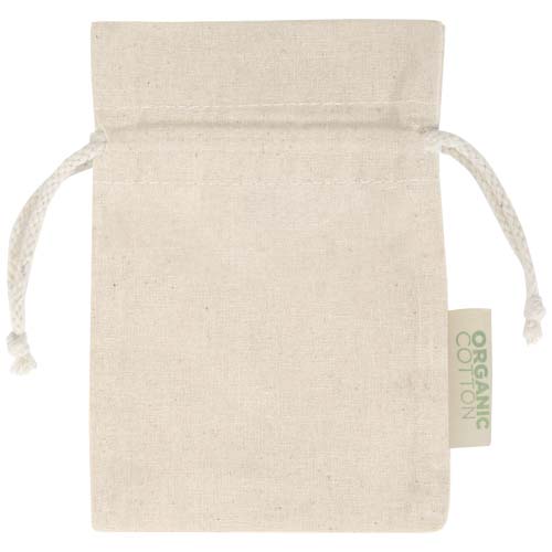 Odisha 140 g/m² OCS Bio Zuziehbeutel – 15 × 10 cm