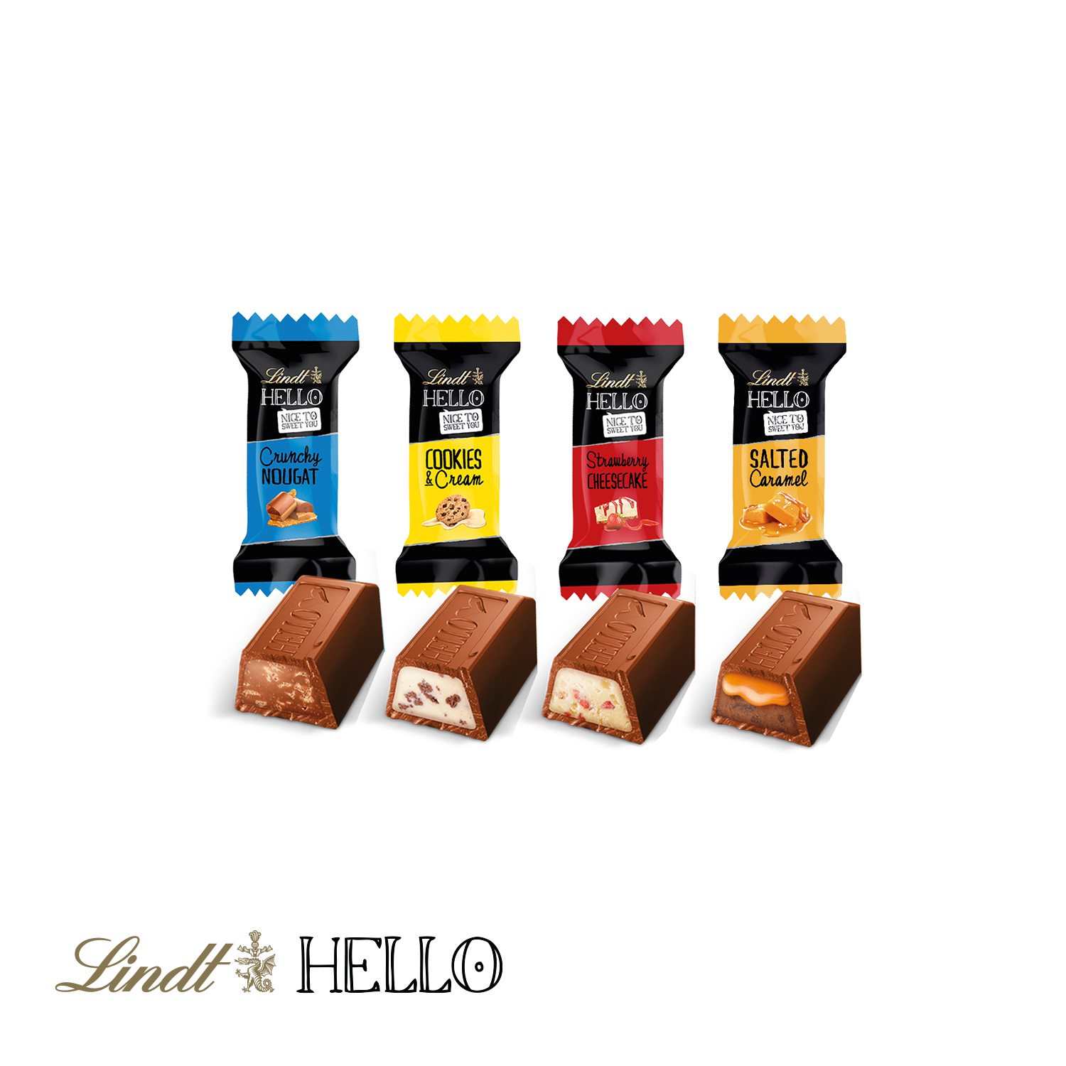 3D Präsent "Bus" mit Lindt HELLO