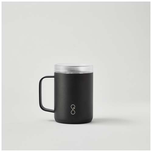 Ocean Bottle 350 ml vakuumisolierter Reisebecher, obsidian-schwarz