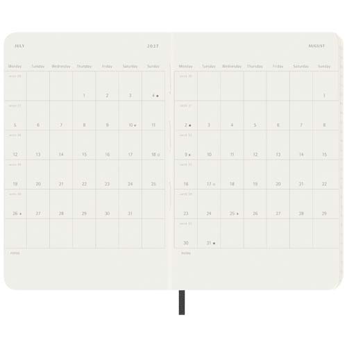 Moleskine Softcover 12 Monate Wochenkalender, Pocket-Format