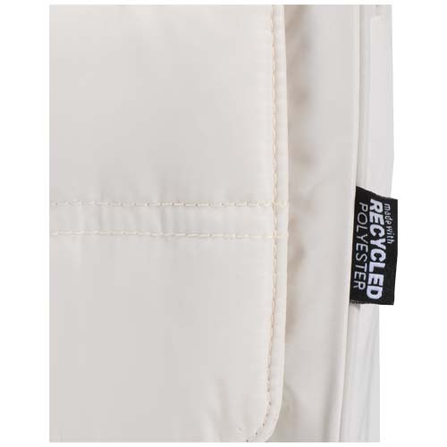 Puffer GRS recycelte aufhängbare Kulturtasche 8L, sandstone