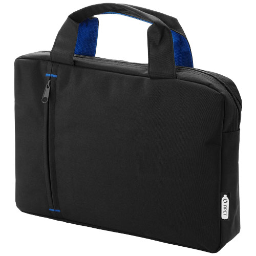 Detroit RPET Konferenztasche 4L, royalblau, schwarz