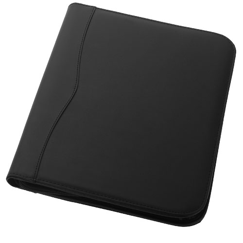 Ebony A4 Reißverschlussmappe