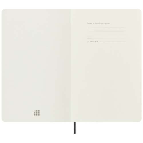 Moleskine 100% VEGEA® Boa Softcover Notizbuch L – liniert, schwarz