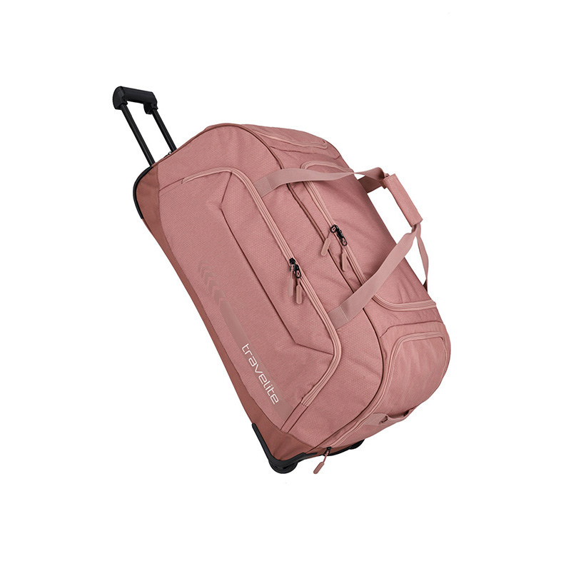 travelite  KICK OFF Rollenreisetasche XL, Rosé