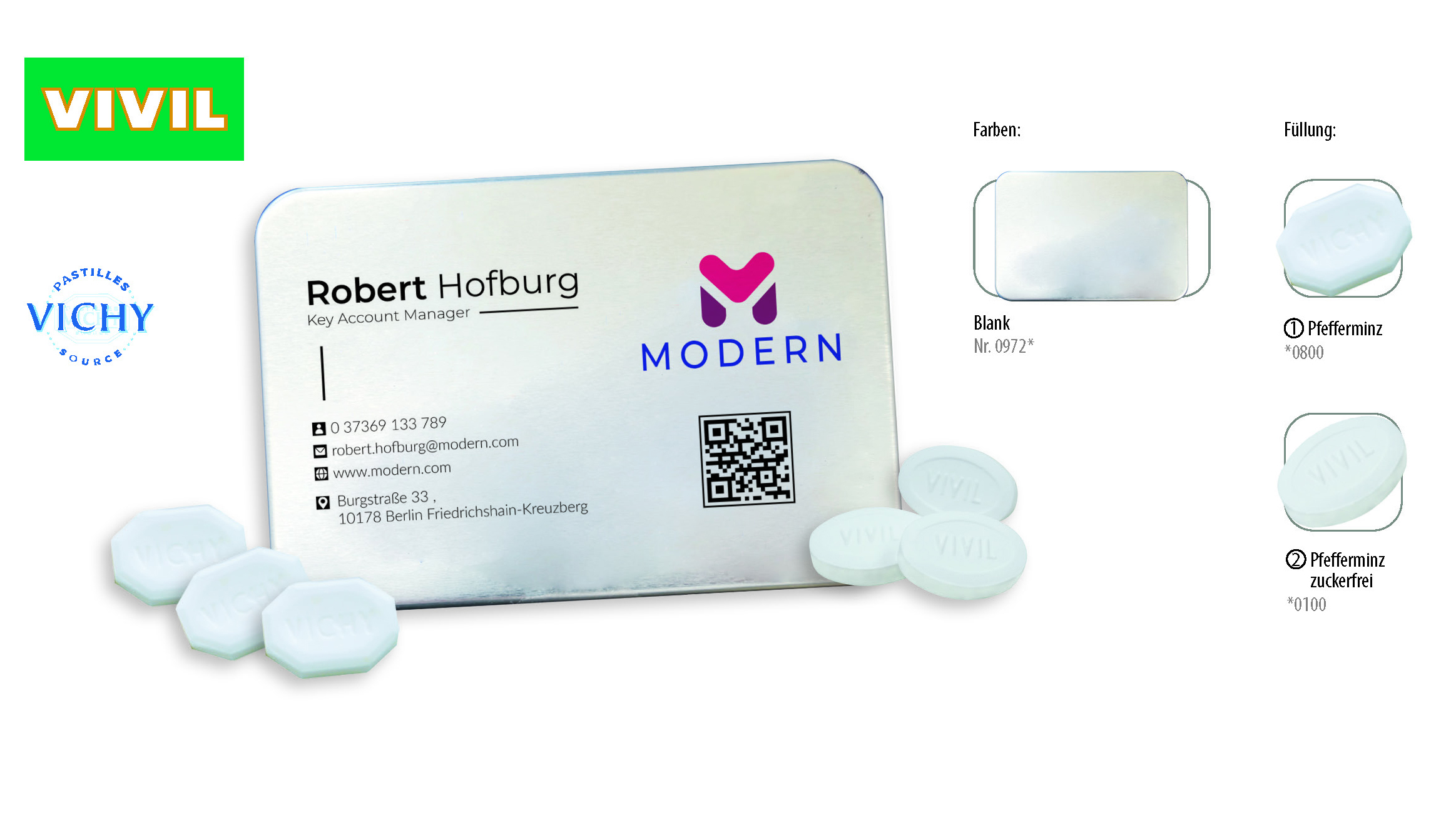Werbesüssigkeiten Sweetware