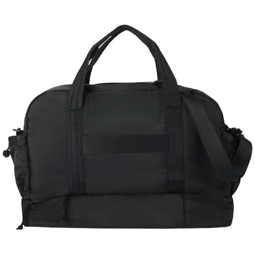 Puffer GRS recycelte Reisetasche mit isoliertem Boden 30L, schwarz