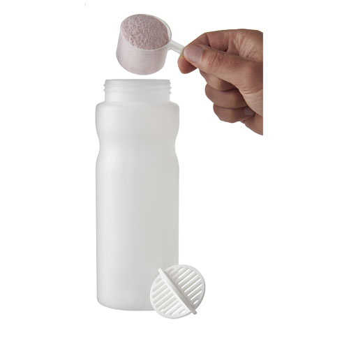 Baseline Plus 650 ml Shakerflasche, magenta, klar mattiert