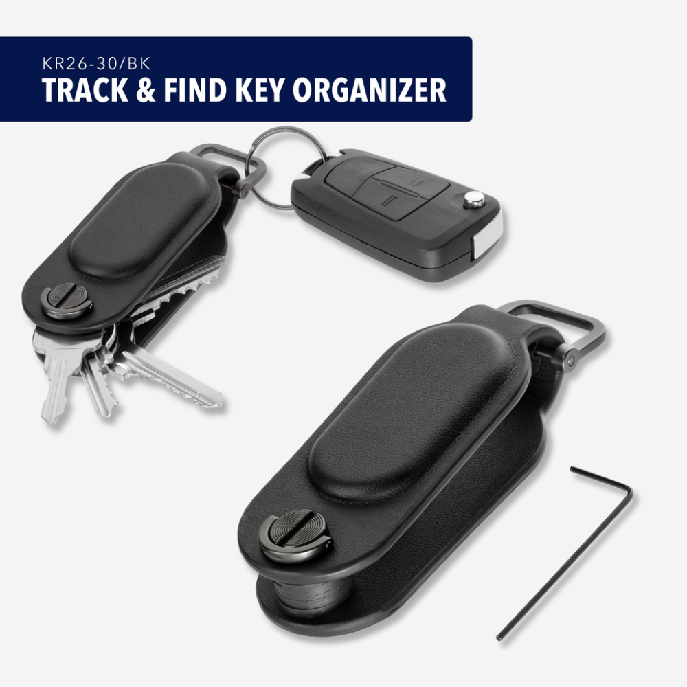 TROIKA Schlüssel Organizer TRACK & FIND KEY ORGANIZER, schwarz