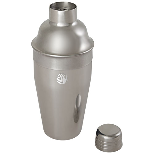 Gaudie Cocktailshaker aus recyceltem Edelstahl, silber