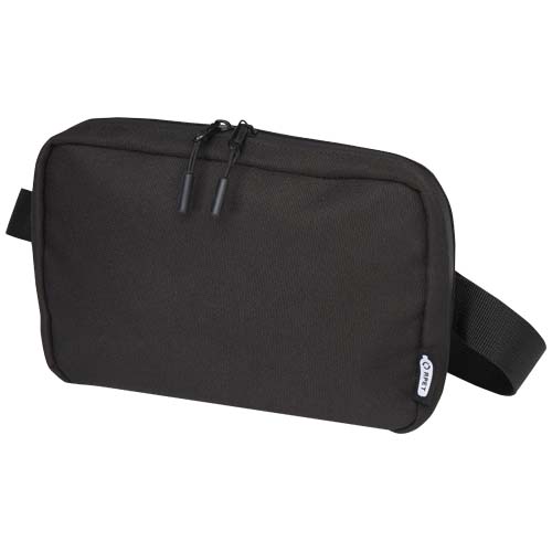 Roam GRS recycelte modulare Kulturtasche, schwarz