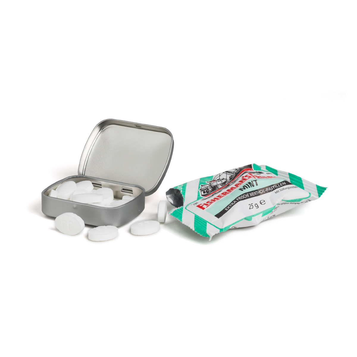 Fisherman's Friend Combi Pack | 25 g | weiß-matt | ohne Druck
